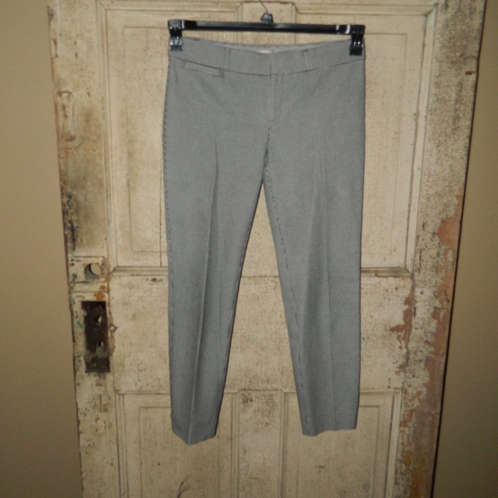 Banana Republic Sloan Fit Houndstooth Pants Size 4 (U-10)